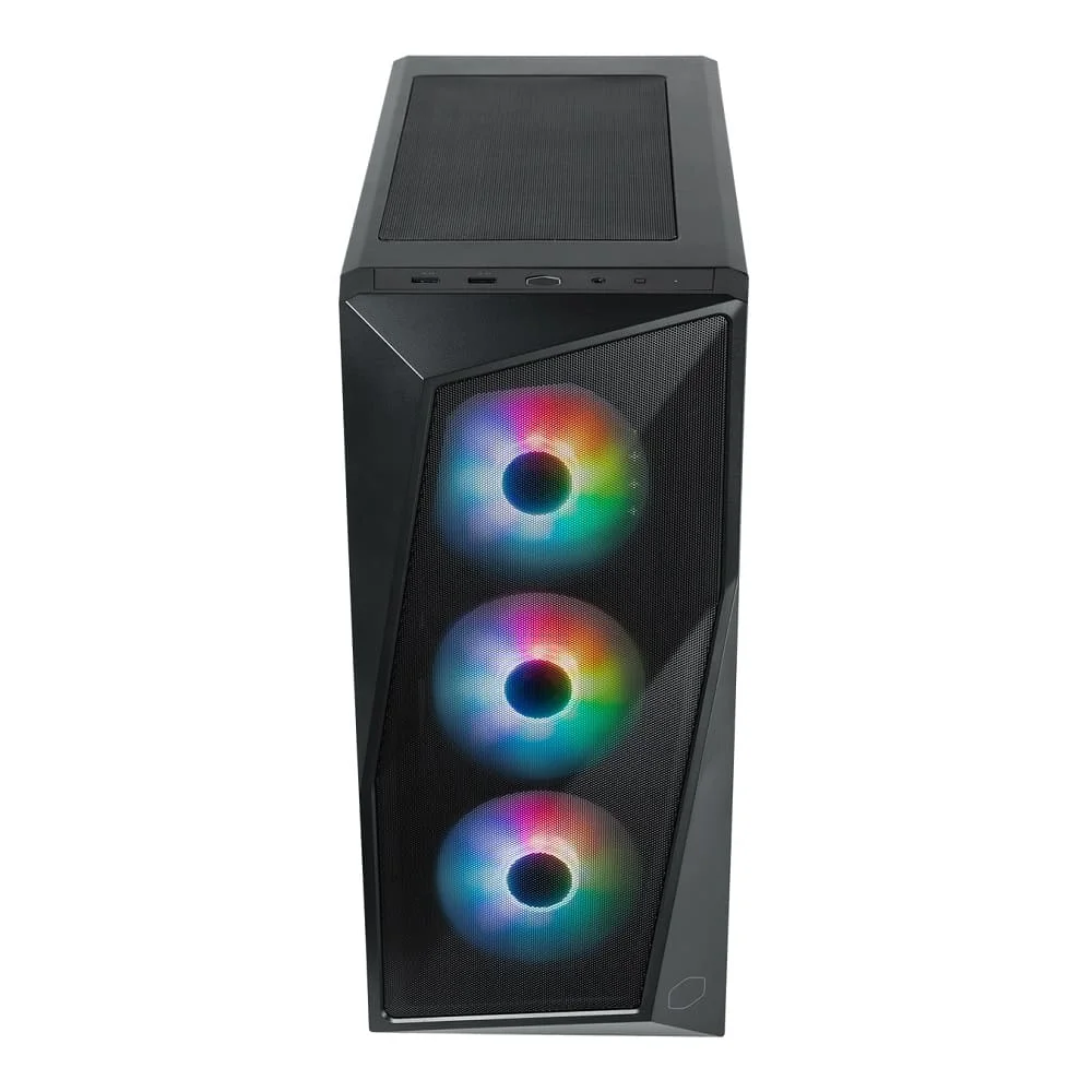 Gabinete Cooler Master Cmp 520, Lateral De Vidro,3 Fans Led Argb,Preto - Cp520-kgnn-s00 Gabinete Cooler Master Cmp 520, Lateral De Vidro,3 Fans Led Argb,Preto - Cp520-kgnn-s00