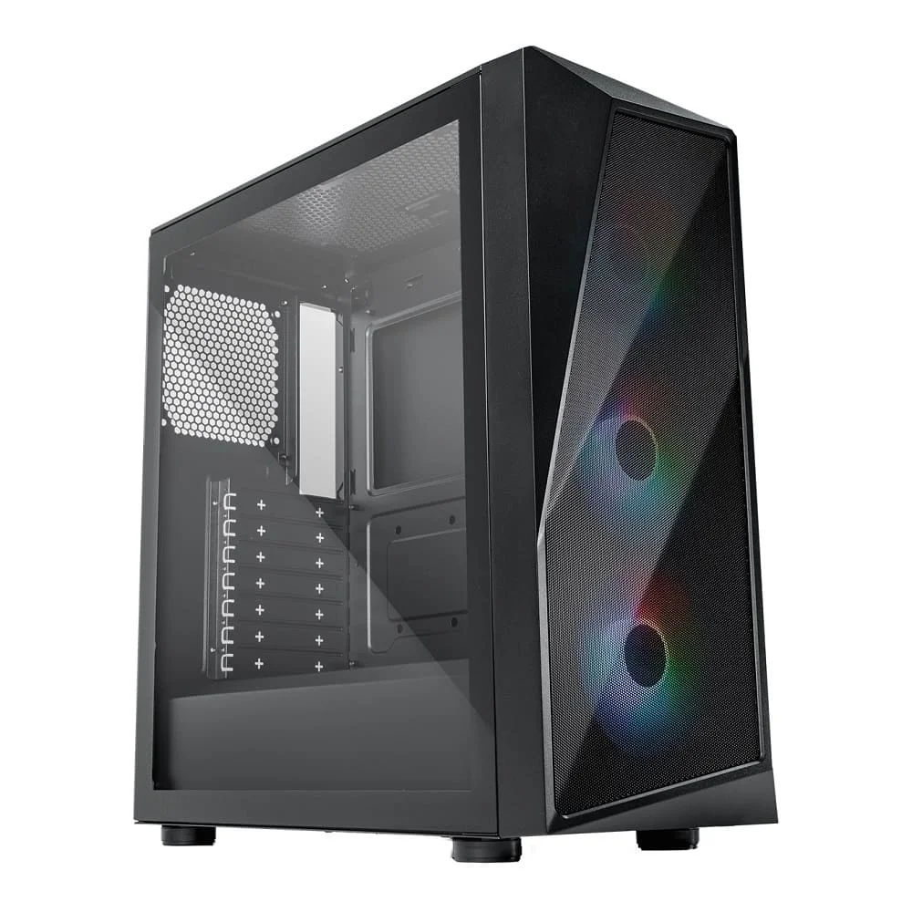 Gabinete Cooler Master Cmp 520, Lateral De Vidro,3 Fans Led Argb,Preto - Cp520-kgnn-s00 Gabinete Cooler Master Cmp 520, Lateral De Vidro,3 Fans Led Argb,Preto - Cp520-kgnn-s00