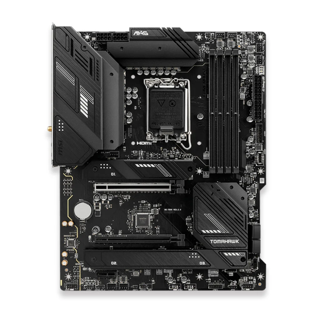Placa Mãe MSI MAG B760 Tomahawk Wifi, Intel, LGA 1700, ATX, 12ª/ 13ª/ 14ª Gerações DDR5, Bluetooth - 911-7d96-013 Placa Mãe MSI MAG B760 Tomahawk Wifi, Intel, LGA 1700, ATX, 12ª/ 13ª/ 14ª Gerações DDR5, Bluetooth - 911-7d96-013