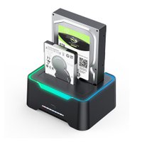 Dock Station Sata  Para Hds 2,5 / 3,5 Com Copia Off-line USB 3.0 RGB
