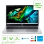 Notebook Acer Aspire 3 Intel Core i5-1235u, 8GB RAM, SSD 256GB, Tela 15.6" Full HD, Windows 11, Prata - A315-59-51yg