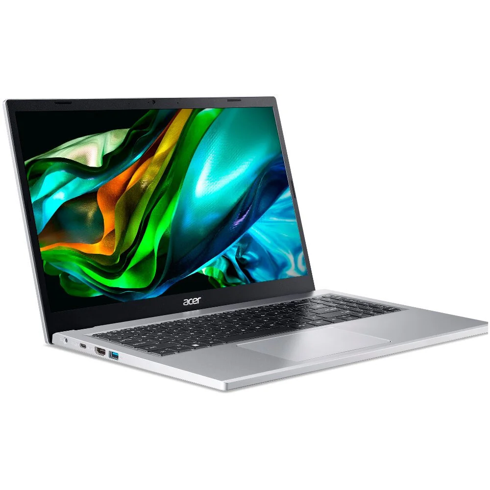 Notebook Acer Aspire 3 Intel Core i3-N305, 8GB RAM, SSD 256GB Nvme, 15.6", Windows 11, Prata - Aspire 3 A315-510p-34xc