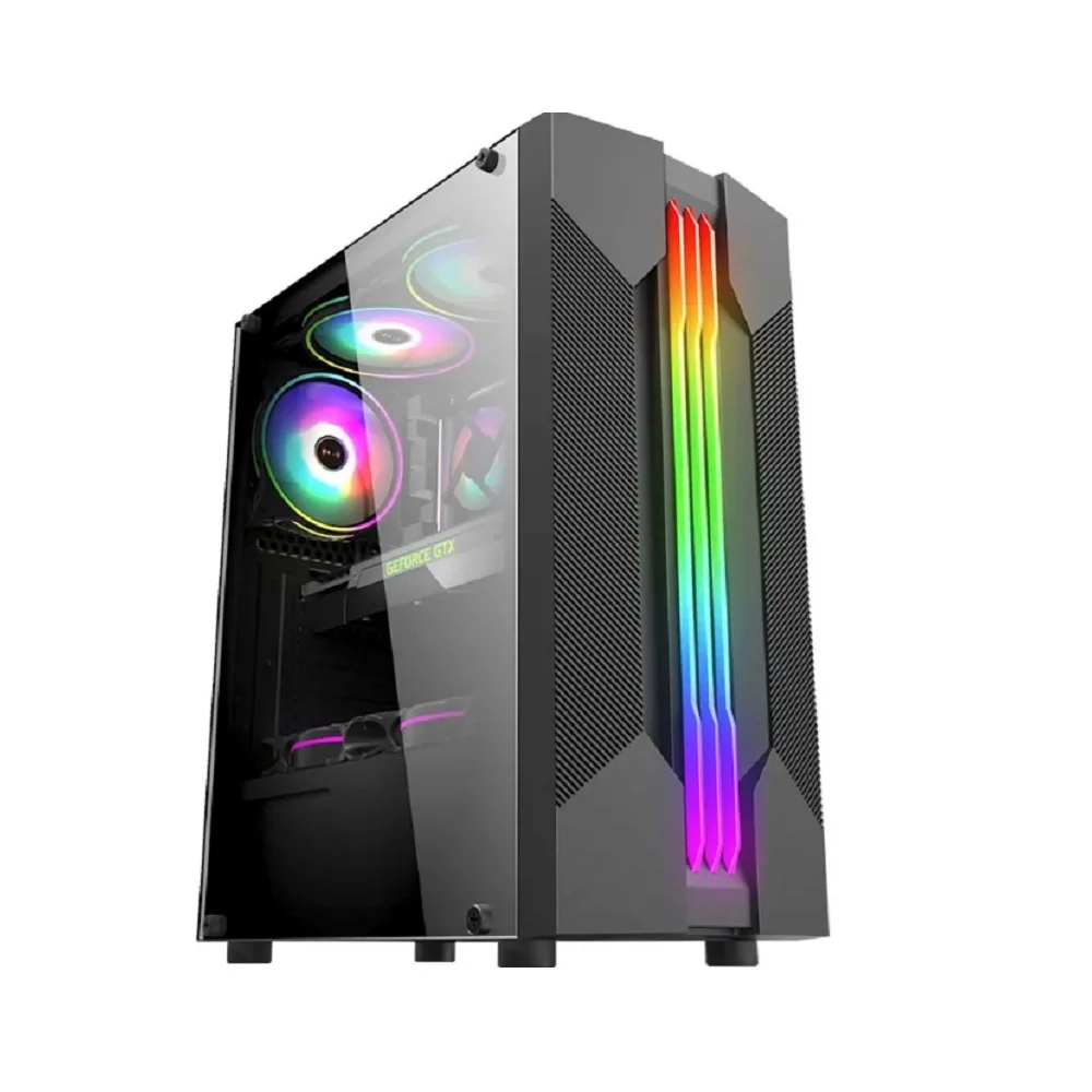 PC Gamer Balão.info Intel Core I7 WIFI, SSD 480GB, 16GB, VGA Gt730 4GB, Windows 10 Pro Trial, Teclado/mouse, Mouse Pad, Head Monitor 21.5 Polegadas em Campinas - foto 2
