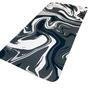 Mouse Pad Gamer Speed,Extra Grande,Desk Pad Profissional Premium,Com Borda Costurada 80x40, Abstract Abstrato, Cinza