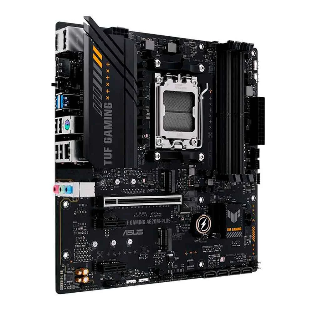 Placa-Mãe Asus Tuf Gaming A620m-Plus, AMD AM5, Micro Atx, DDR5
