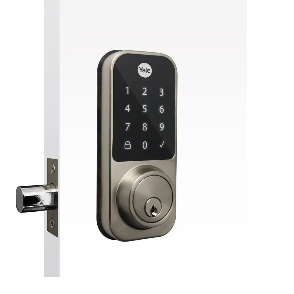 Fechadura Digital Yale Ydd 120, Com Senha E Chave, A Prova D`água