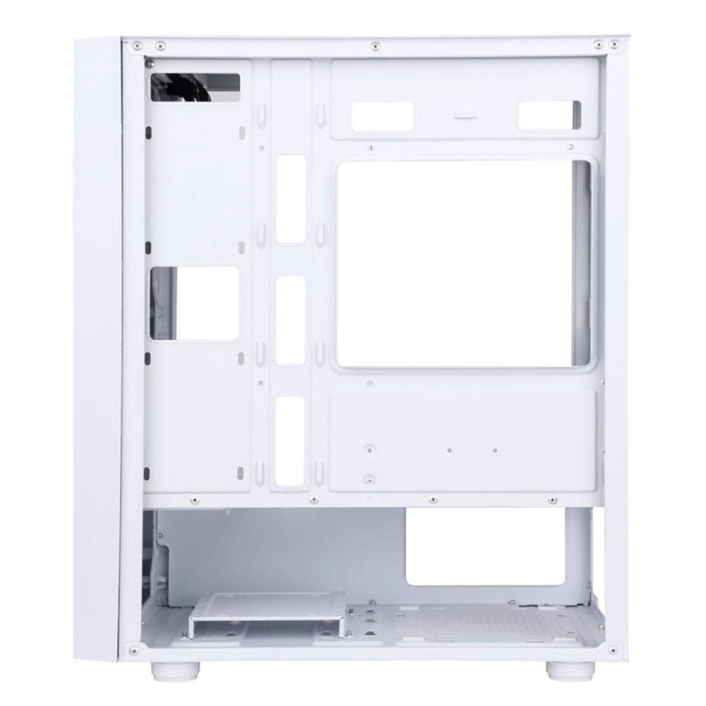 Gabinete Gamer Liketec Orbital Snow, RGB, Mid-tower, 3x Fans, Mesh, Vidro Temperado, M-atx - Orbital - 2050