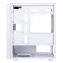 Gabinete Gamer Liketec Orbital Snow, RGB, Mid-tower, 3x Fans, Mesh, Vidro Temperado, M-atx - Orbital - 2050