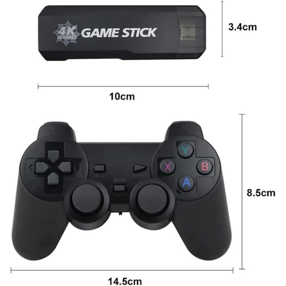 Vídeo Game Stick GD10, 30 Mil Jogos Retro, 2 Controles Sem Fio Vídeo Game Stick GD10, 30 Mil Jogos Retro, 2 Controles Sem Fio