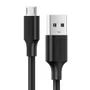 Cabo USB 2.0 Ugreen, Para Micro USB, Macho, 1 Metros, Preto