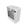Gabinete Gamer Pcyes Bolter White Ghost, Lateral Em Vidro