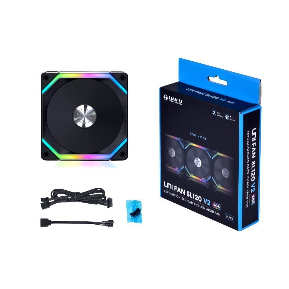 Cooler Fan Lian Li Uni Fan Sl120 V2 RGB KaBuM