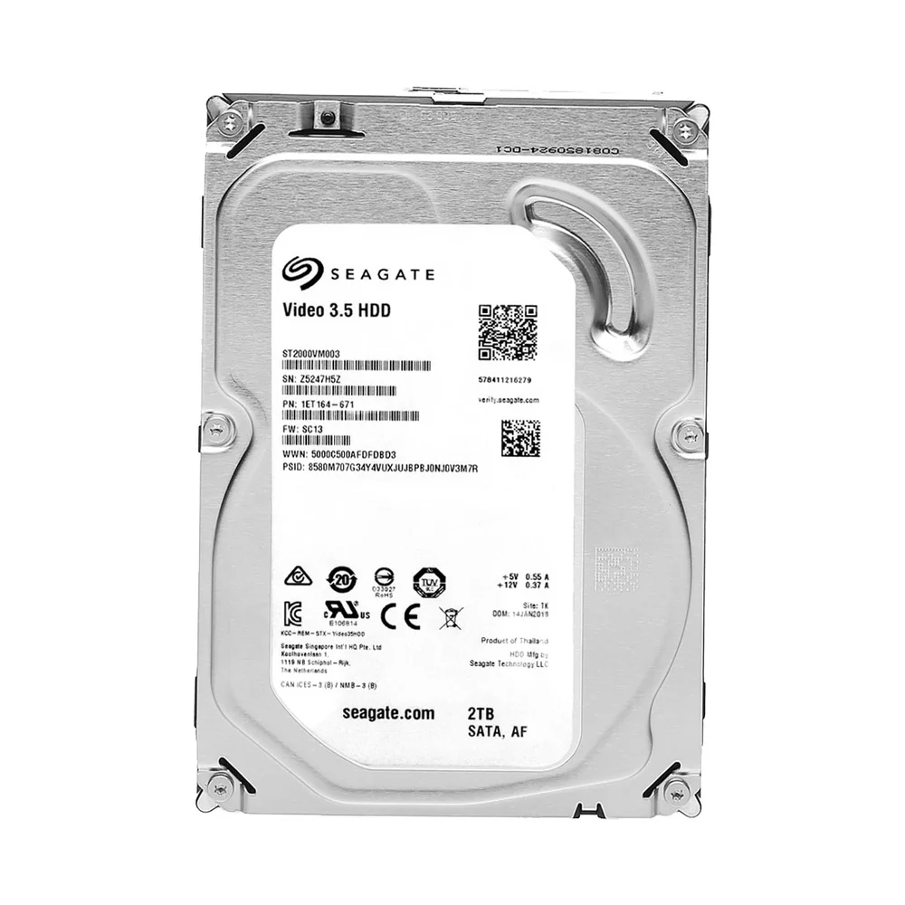 HD 2TB Seagate Pipeline SATA 3 St2000vm0032