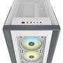 Gabinete Corsair Icue 5000x, RGB, Branco, Mid-tower, Vidro - Cc-9011213-ww