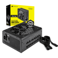 Fonte Corsair Rm 1200W, 80 Plus Gold - Cp-9020254-Na