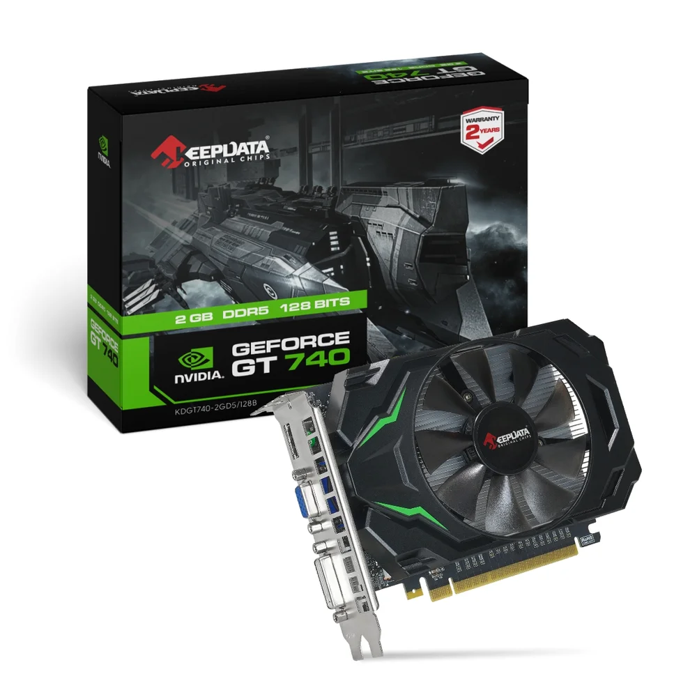 Placa de Vídeo GT740 Keepdata KaBuM