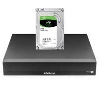 Kit Intelbras DVR Mhdx 3116c HD 1TB KaBuM