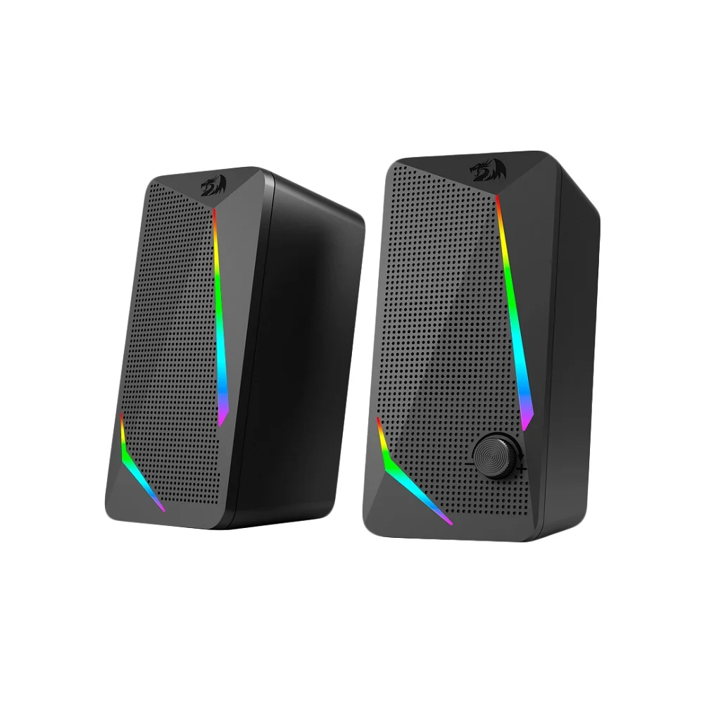 Caixa De Som Gamer Redragon, Waltz Gs510, RGB, Preto