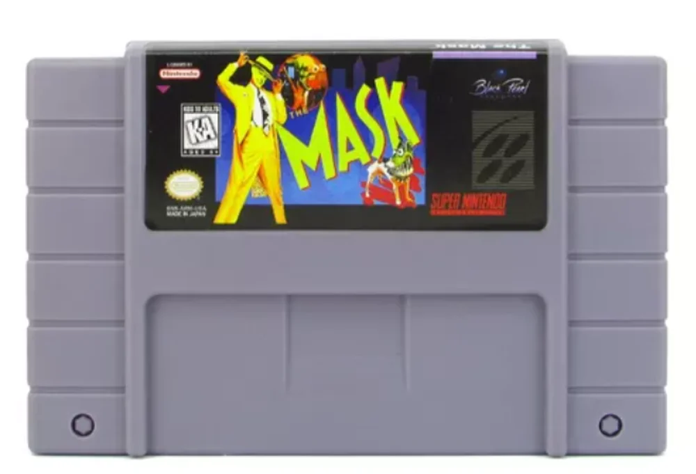 Jogo Retro Super Nintendo, O Máscara The Mask Jogo Retro Super Nintendo, O Máscara The Mask