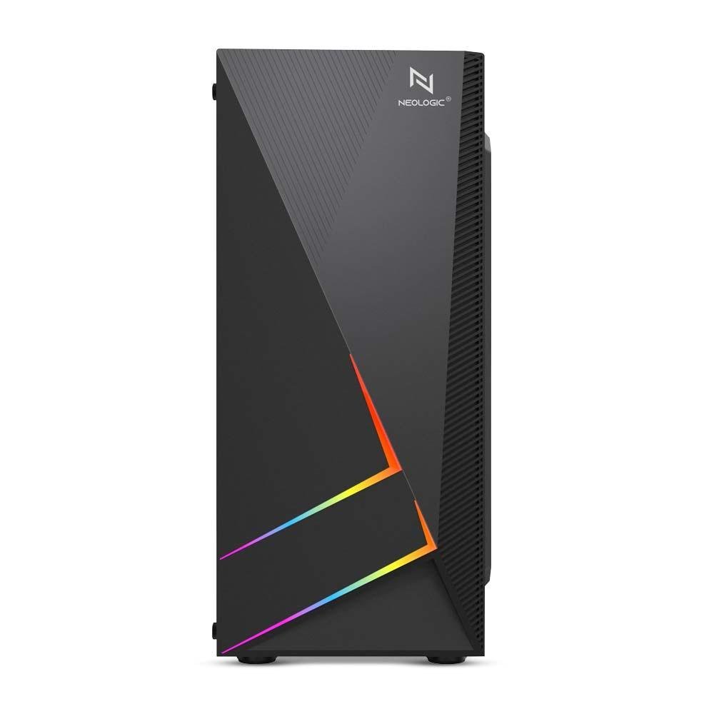 Gabinete Neologic Gamer Nlecg45 Rainbow KaBuM