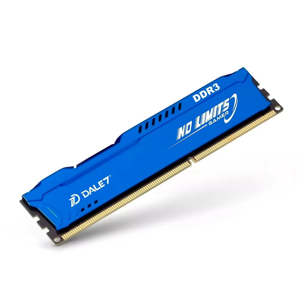 Memória Gamer Dale7 No Limits, 4GB, 1333Mhz, DDR3, Desktop, Azul Memória Gamer Dale7 No Limits, 4GB, 1333Mhz, DDR3, Desktop, Azul