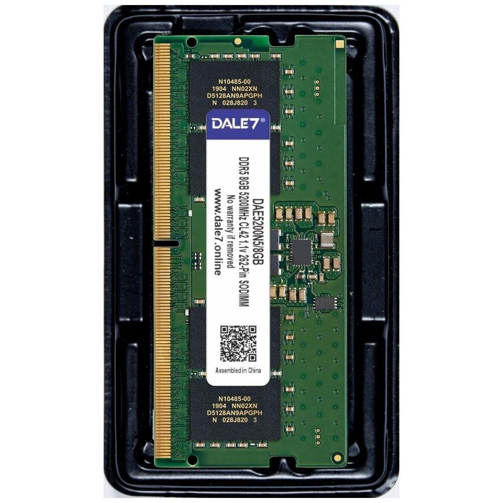Memória Dale7 8GB 5200 Mhz DDR5 Notebook KaBuM