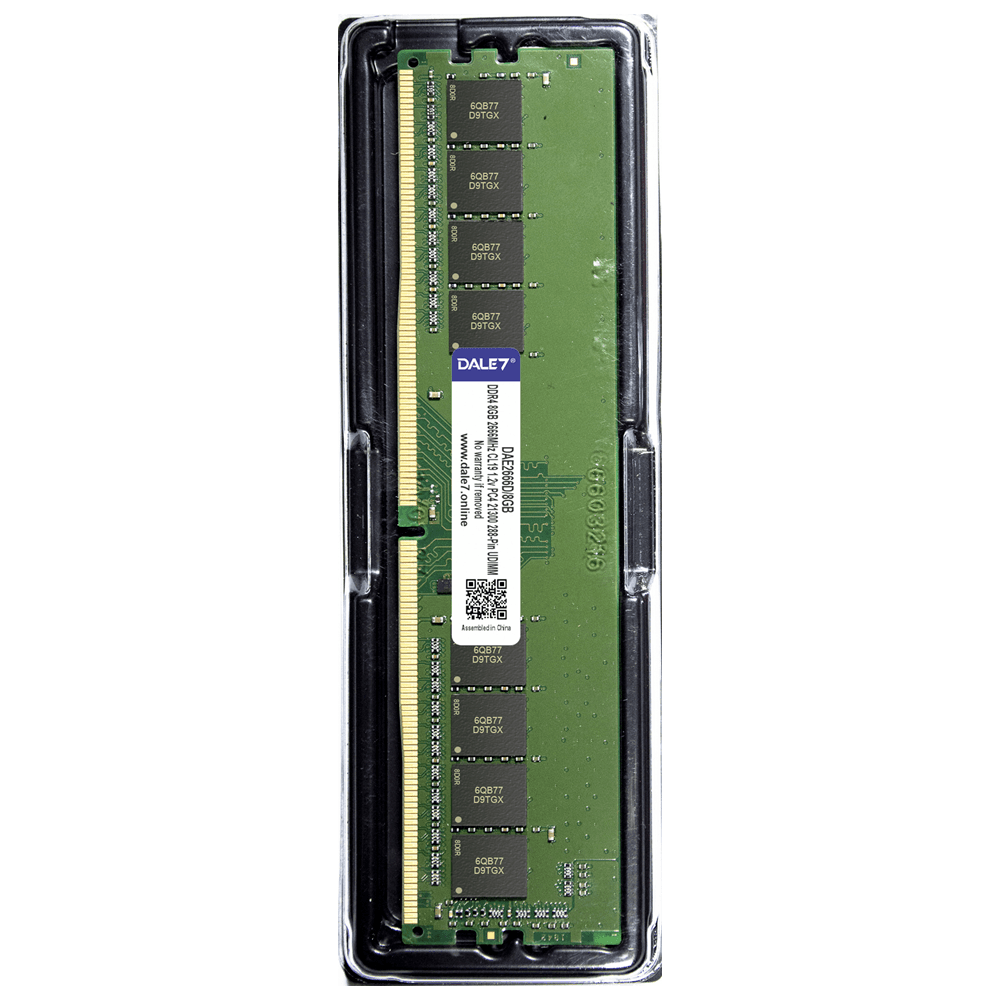 Memória Dale7, 8GB, 2666Mhz, DDR4, Desktop, 1.2v