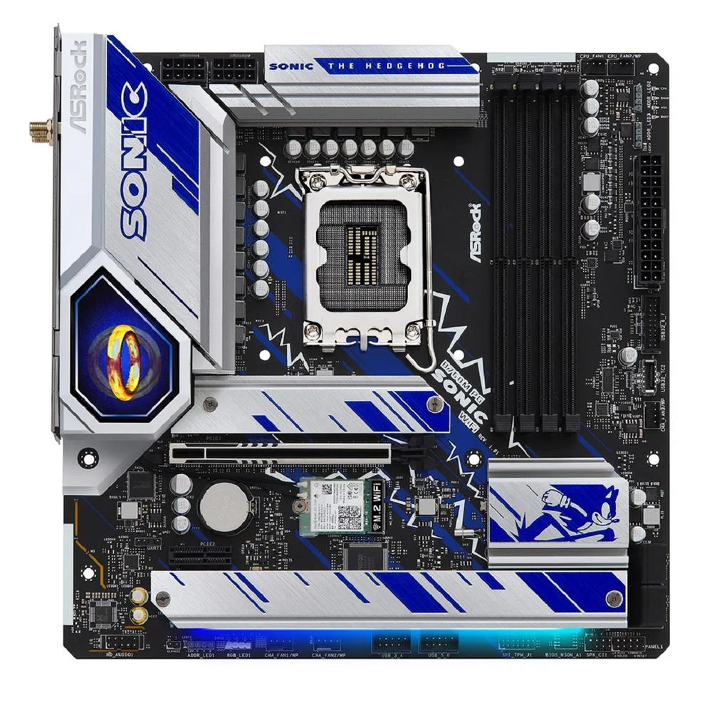 Placa Me Asrock B760m Pg Sonic LGA 1700 KaBuM