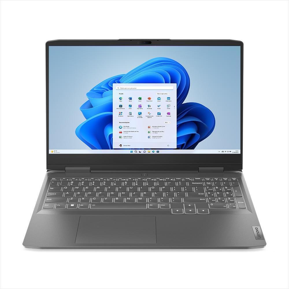 Notebook Gamer I5 8GB SSD 512GB RTX 2050 KaBuM