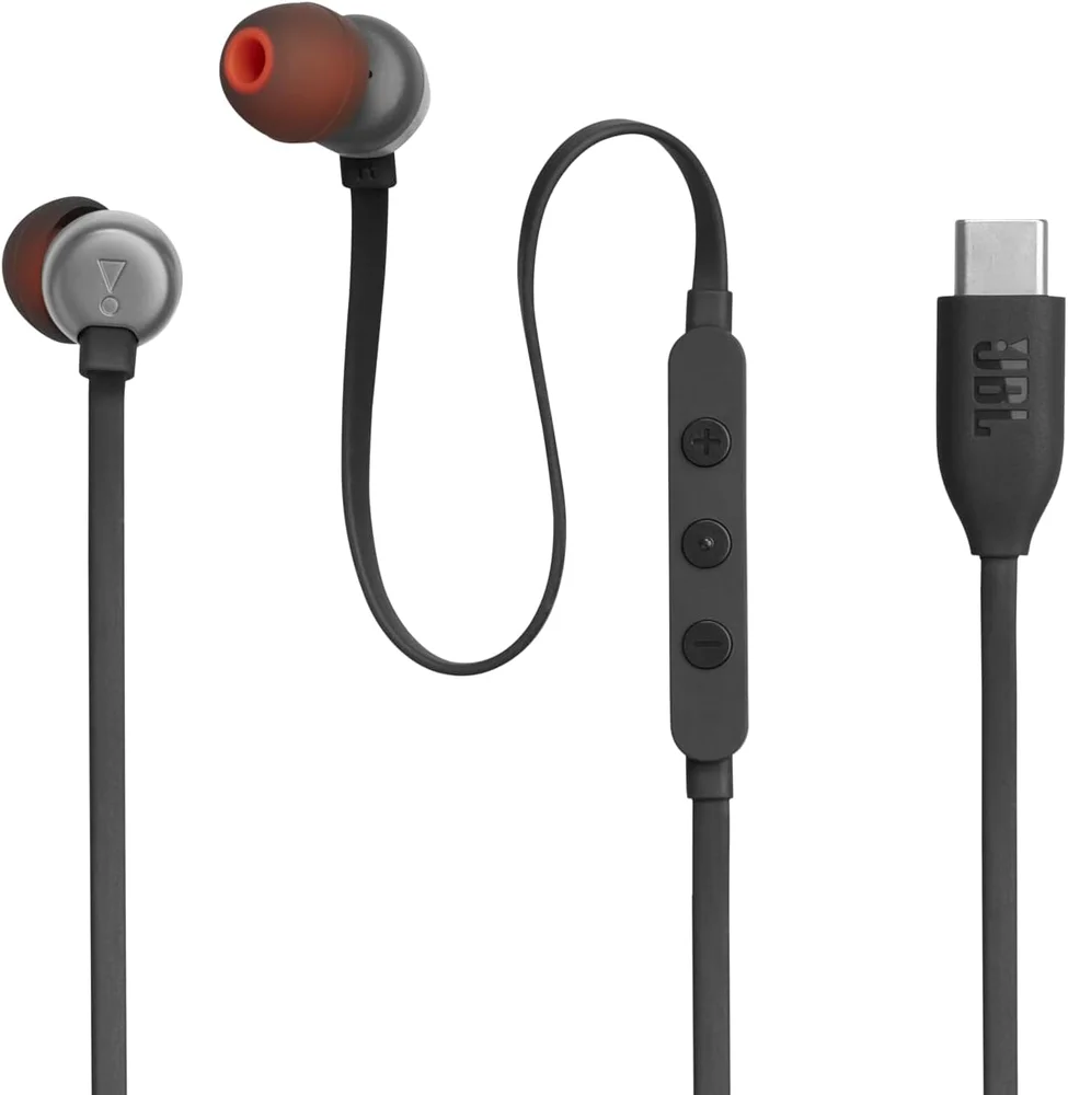 Fone De Ouvido JBL 310c, Intra-Auriculares, Com Fio, USB-C, Driver 9mm, Preto Fone De Ouvido JBL 310c, Intra-Auriculares, Com Fio, USB-C, Driver 9mm, Preto