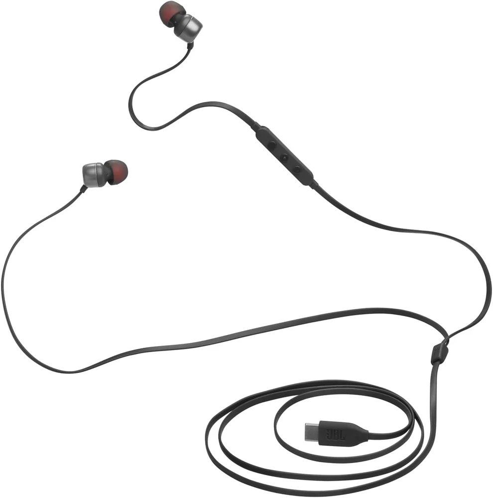 Fone De Ouvido JBL 310c, Intra-Auriculares, Com Fio, USB-C, Driver 9mm, Preto Fone De Ouvido JBL 310c, Intra-Auriculares, Com Fio, USB-C, Driver 9mm, Preto