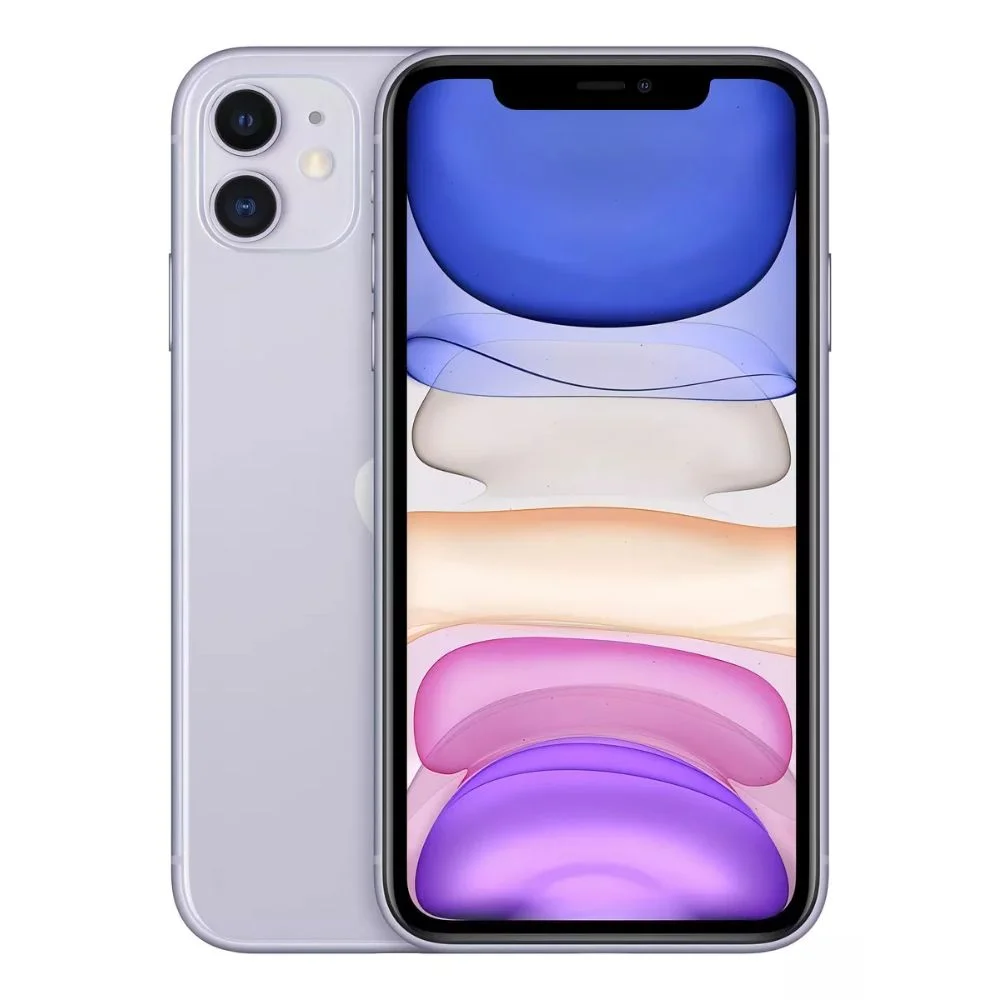 Usado - Iphone 11 64GB, Roxo - Bom