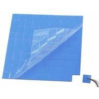 Thermal Pad Almofada Térmica Dissipador Esp 1mm - 100 Unidades De 1cm