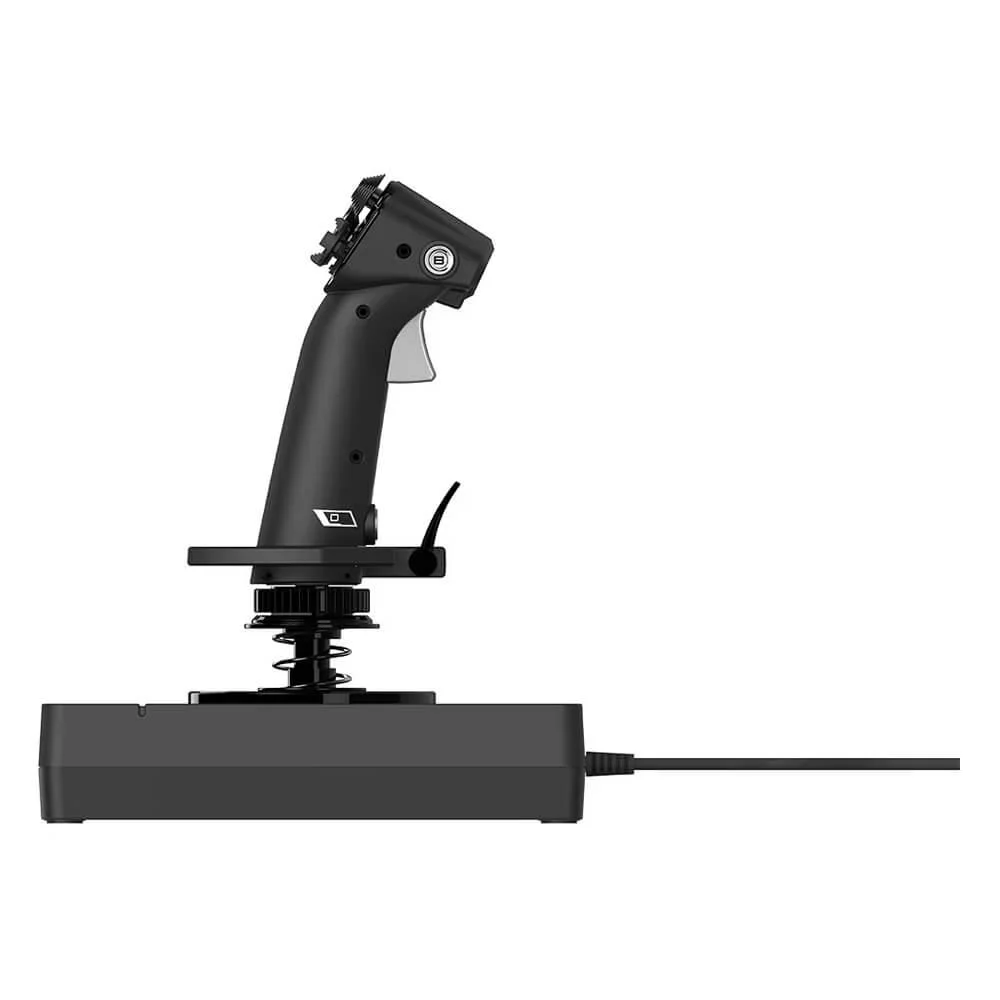 Controle Com Manetes E Joystick Rgb G X56 H.o.t.a.s. - Preto