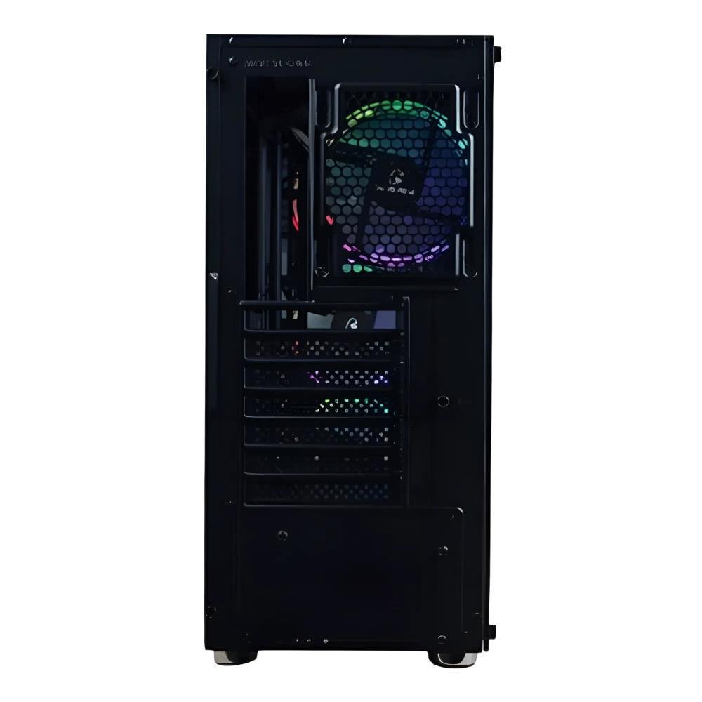 Gabinete Gamer Concórdia, Mid Tower, Lateral em Vidro Temperado, 4x Cooler Fans LED RGB, Preto Gabinete Gamer Concórdia, Mid Tower, Lateral em Vidro Temperado, 4x Cooler Fans LED RGB, Preto