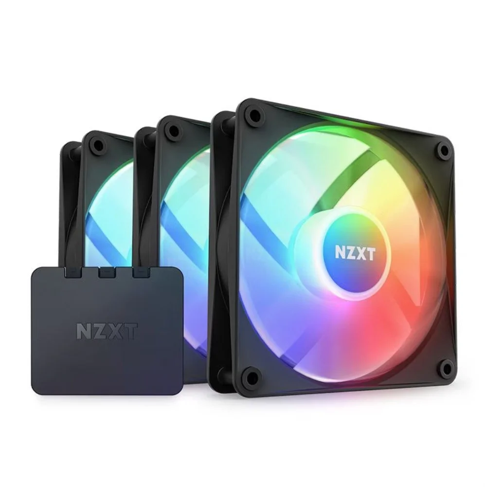 NZXT F120 RGB CORE 3個 × 2セット 3 Coolers FAN C Controladora Nzxt F120 RGB KaBuM
