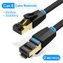Cabo De Rede Rj45 Cat8 40gbps 2000mhz Vention   - 2 Metros