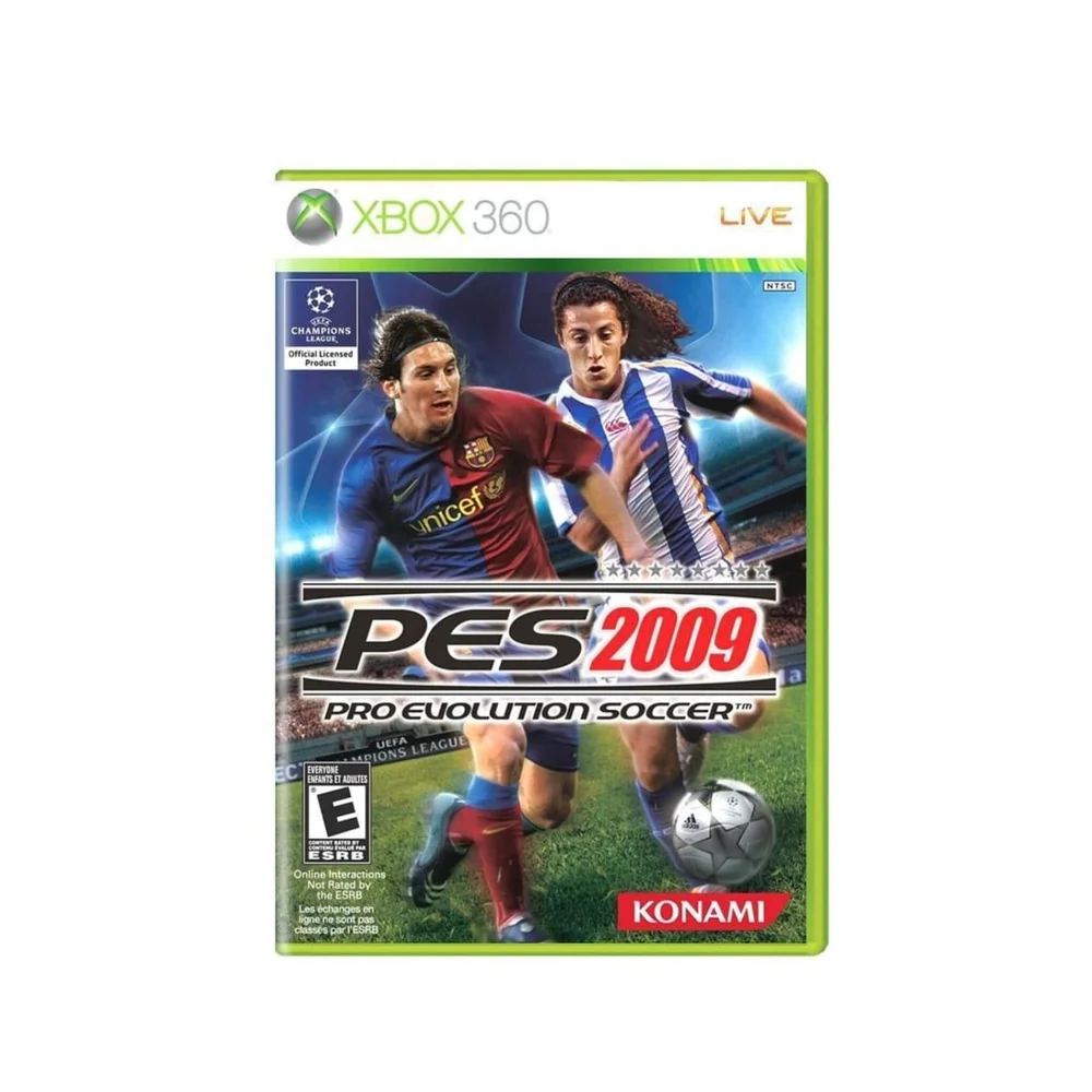 Jogo Pro Evolution Soccer 2009 - XBOX 360 Lacrado Jogo Pro Evolution Soccer 2009 - XBOX 360 Lacrado