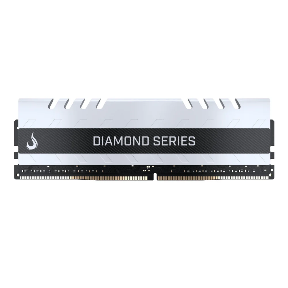 Memória RAM Rise Mode Diamond 16GB, 3200MHz, DDR4, CL19, Branco - RM-D4-16G-3200DW Memória RAM Rise Mode Diamond 16GB, 3200MHz, DDR4, CL19, Branco - RM-D4-16G-3200DW