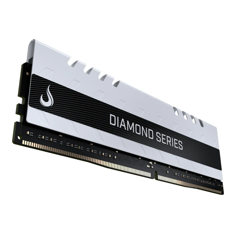 Memória RAM Rise Mode Diamond 16GB, 3200MHz, DDR4, CL19, Branco - RM-D4-16G-3200DW Memória RAM Rise Mode Diamond 16GB, 3200MHz, DDR4, CL19, Branco - RM-D4-16G-3200DW