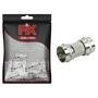 Kit C/ 10 Emenda F Coaxial Macho X Macho Rg6 Alta Qualidade