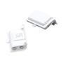 Kit 2 Baterias Recarregáveis Branca + Cabo Carregador Compatível Controle Wireless De XBOX One (s)/x