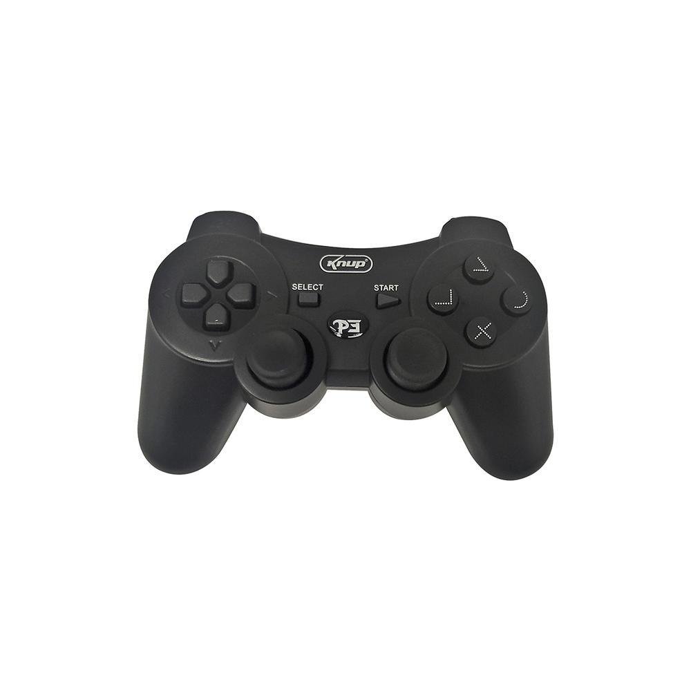 Controle Joystick Wireless Sem Fio Para Pc Dualshock 3 Compatível Com Playstation Ps3 Com Cabo Usb Knup Kp-gm006 Controle Joystick Wireless Sem Fio Para Pc Dualshock 3 Compatível Com Playstation Ps3 Com Cabo Usb Knup Kp-gm006