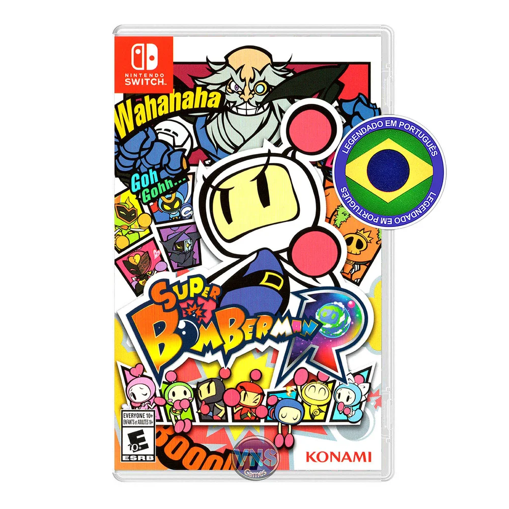 Super Bomberman R - Nintendo Switch Super Bomberman R - Nintendo Switch
