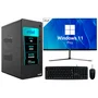Computador PC Completo Efacini, Intel Core I5, 8GB, Wi-Fi 6, Bluetooth 5.3, WINDOWS 11 Pro, Monitor 24 ", SSD Nvme - 512gb