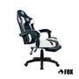 Cadeira Gamer Fox Racer Zerda, Branco, Com Apoio De Pe