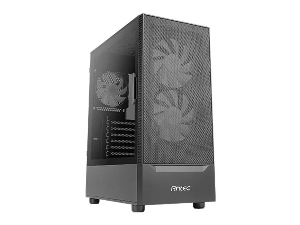 Gabinete Gamer Antec Nx410 V2 Lateral De Vidro Temperado Micro Atx/itx/atx 2 Fans RGB Preto Gabinete Gamer Antec Nx410 V2 Lateral De Vidro Temperado Micro Atx/itx/atx 2 Fans RGB Preto