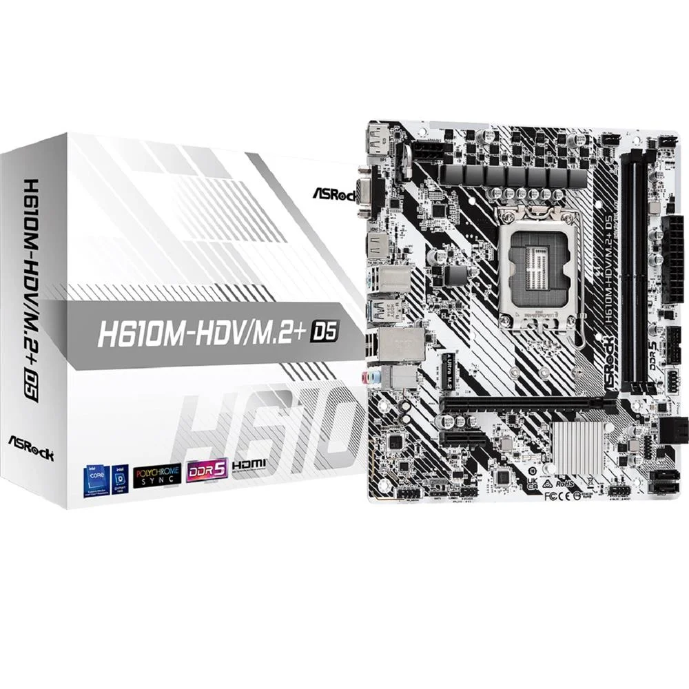 i5 12400&H610M-HDV/M.2 セット Placa Me Asrock H610mhdvm2 KaBuM