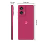 Smartphone Motorola Edge 50 Fusion 5g - Pink Vegan Suede, 256gb, 16gb Ram Boost, Câmera Dupla 50mp +13mp, Selfie 32mp E Tela De 6,7"