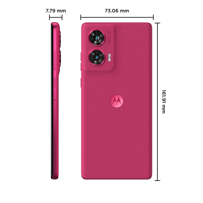 Smartphone Motorola Edge 50 Fusion 5g - Pink Vegan Suede, 256gb, 16gb Ram Boost, Câmera Dupla 50mp +13mp, Selfie 32mp E Tela De 6,7" Smartphone Motorola Edge 50 Fusion 5g - Pink Vegan Suede, 256gb, 16gb Ram Boost, Câmera Dupla 50mp +13mp, Selfie 32mp E Tela De 6,7"